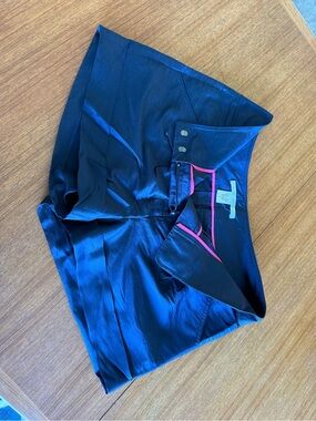 Diane Von Furstenberg Midnight Blue Silk Shorts